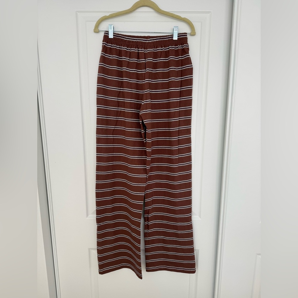 Parke Brown Striped Pants - Picture 6 of 10